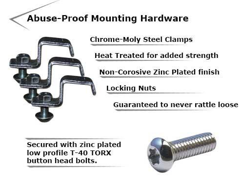 5 - Piece Complete Aluminum Skid Plate Set, Suzuki King Quad 400 - Offroad Armor