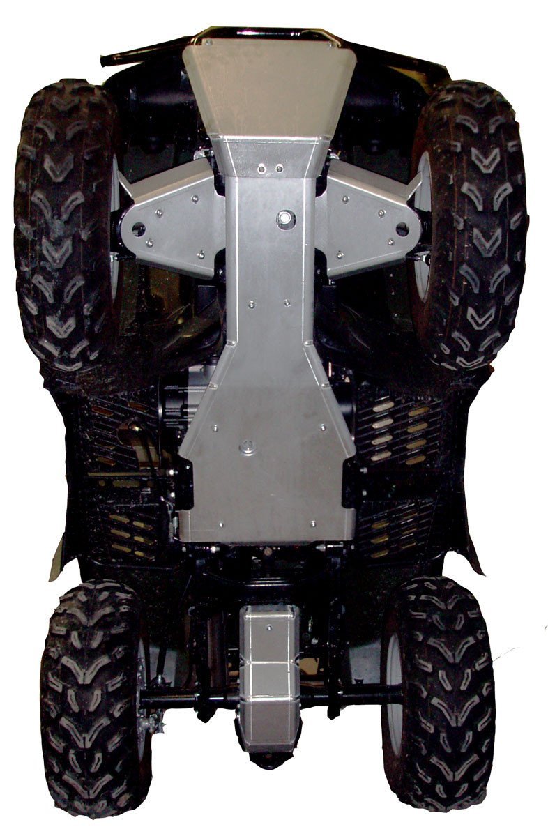 5 - Piece Complete Aluminum Skid Plate Set, Suzuki King Quad 400 - Offroad Armor