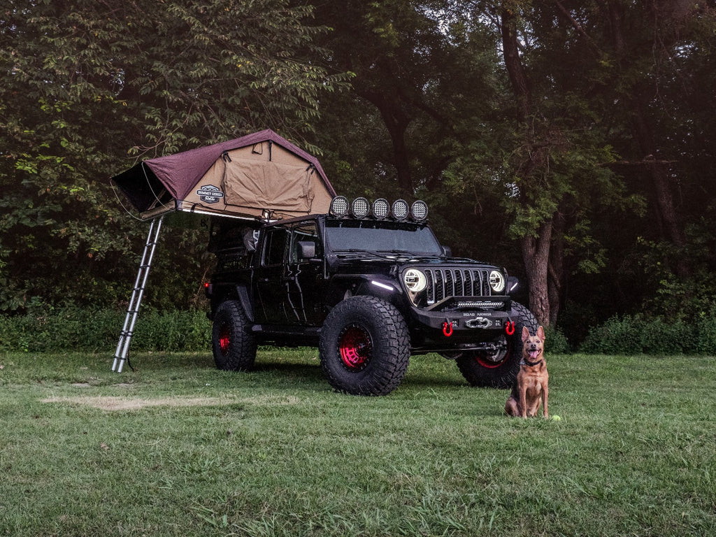 2005+ Toyota Tacoma Treck 5Ft. Bed Mid-Size Truck Adjustable Bed Rack System - Bracket Kit Included  - Texture Black
