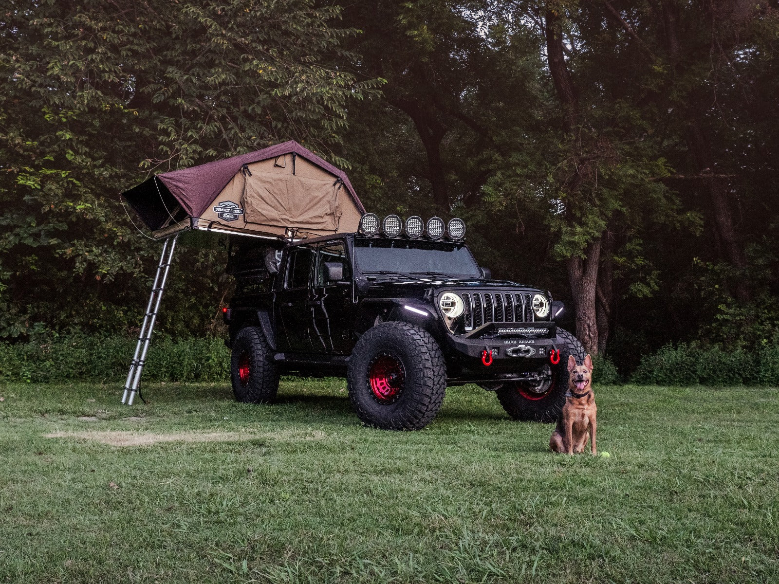 2005+ Toyota Tacoma Treck 5Ft. Bed Mid-Size Truck Adjustable Bed Rack System - Bracket Kit Included  - Texture Black