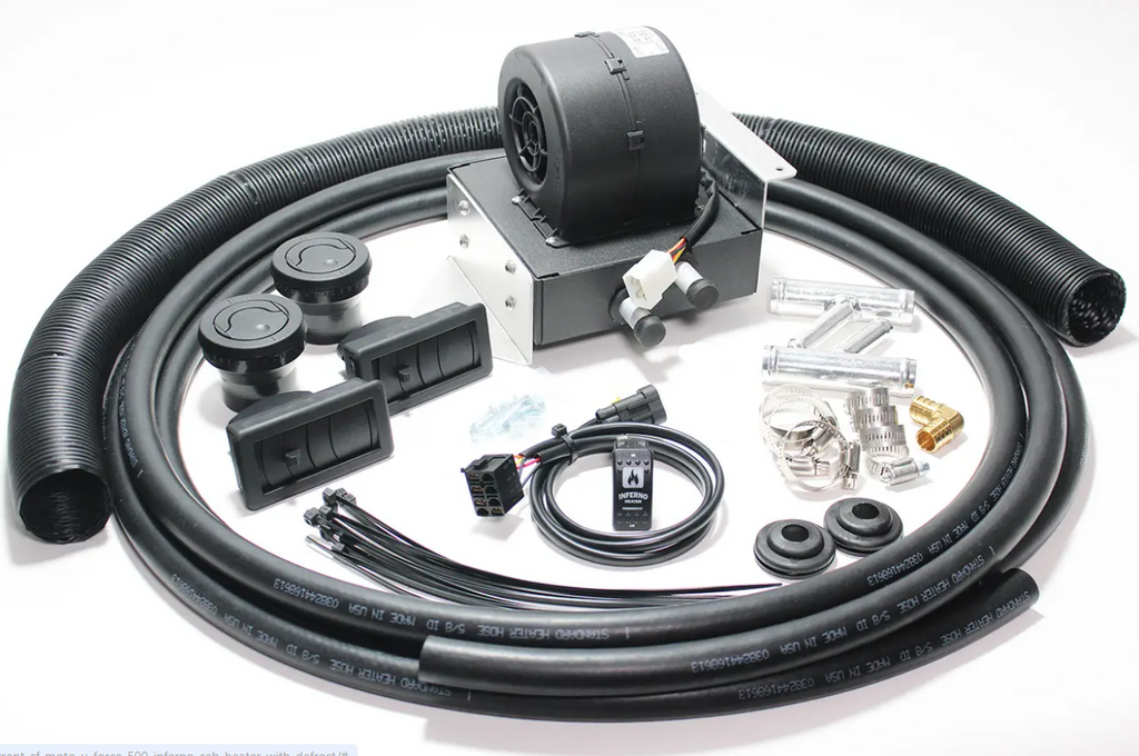Inferno Cab Heater Kit With Defrost - 2015-Current Cf Moto U-Force 500/800