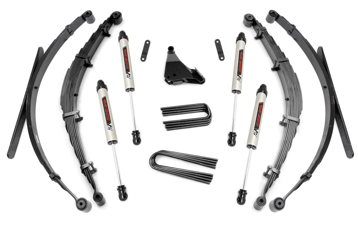 4 Inch Lift Kit | Rear Springs | V2 | Ford Super Duty 4WD (99-04)