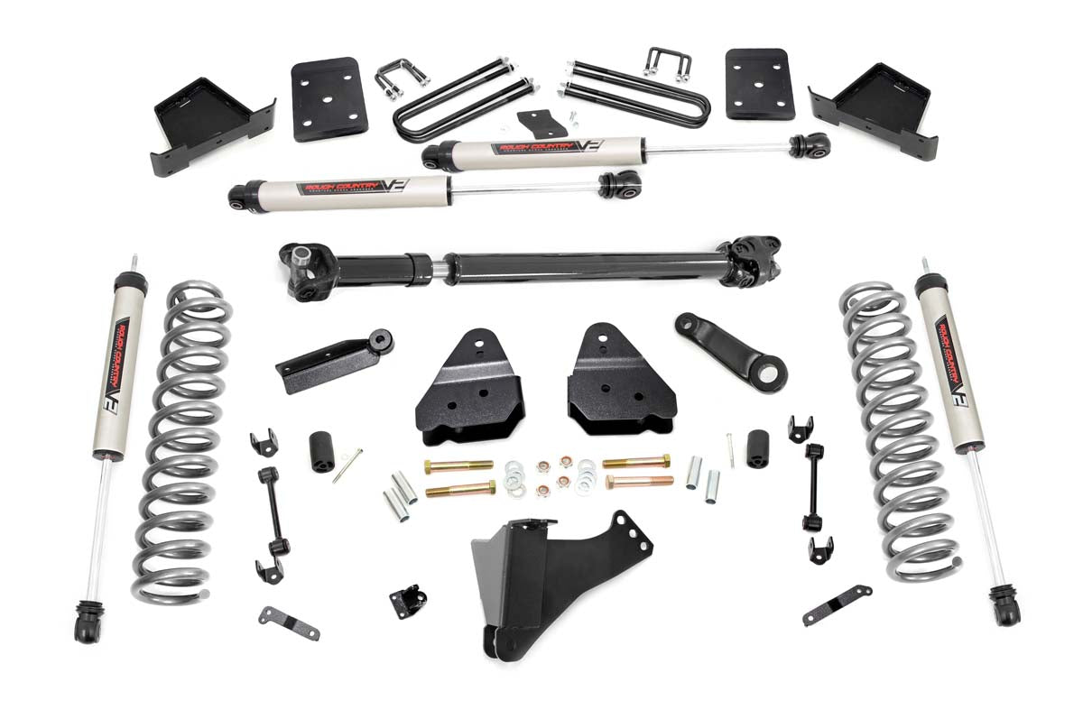 6 Inch Lift Kit | No OVLDS | D/S | V2 | Ford Super Duty 4WD (17-22)
