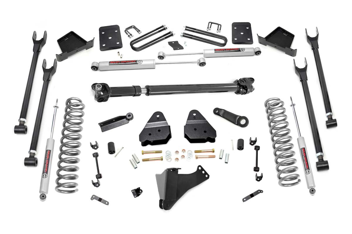 6 Inch Lift Kit | Diesel | 4-Link | FR D/S | Ford Super Duty (17-22)
