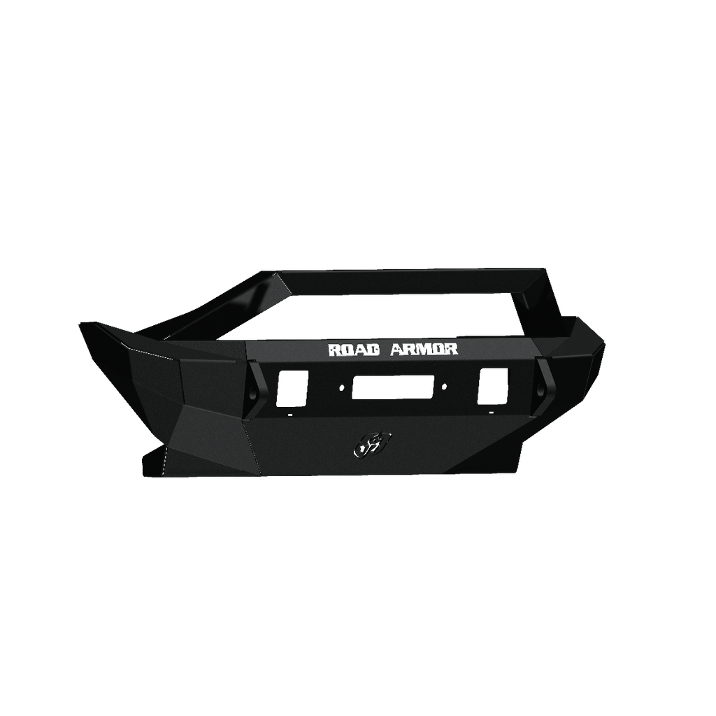 2007-2018 Jeep Jk Stealth Front Winch Bumper Sheetmetal Bar Guard Mid Width - Texture Black Warn Zeon