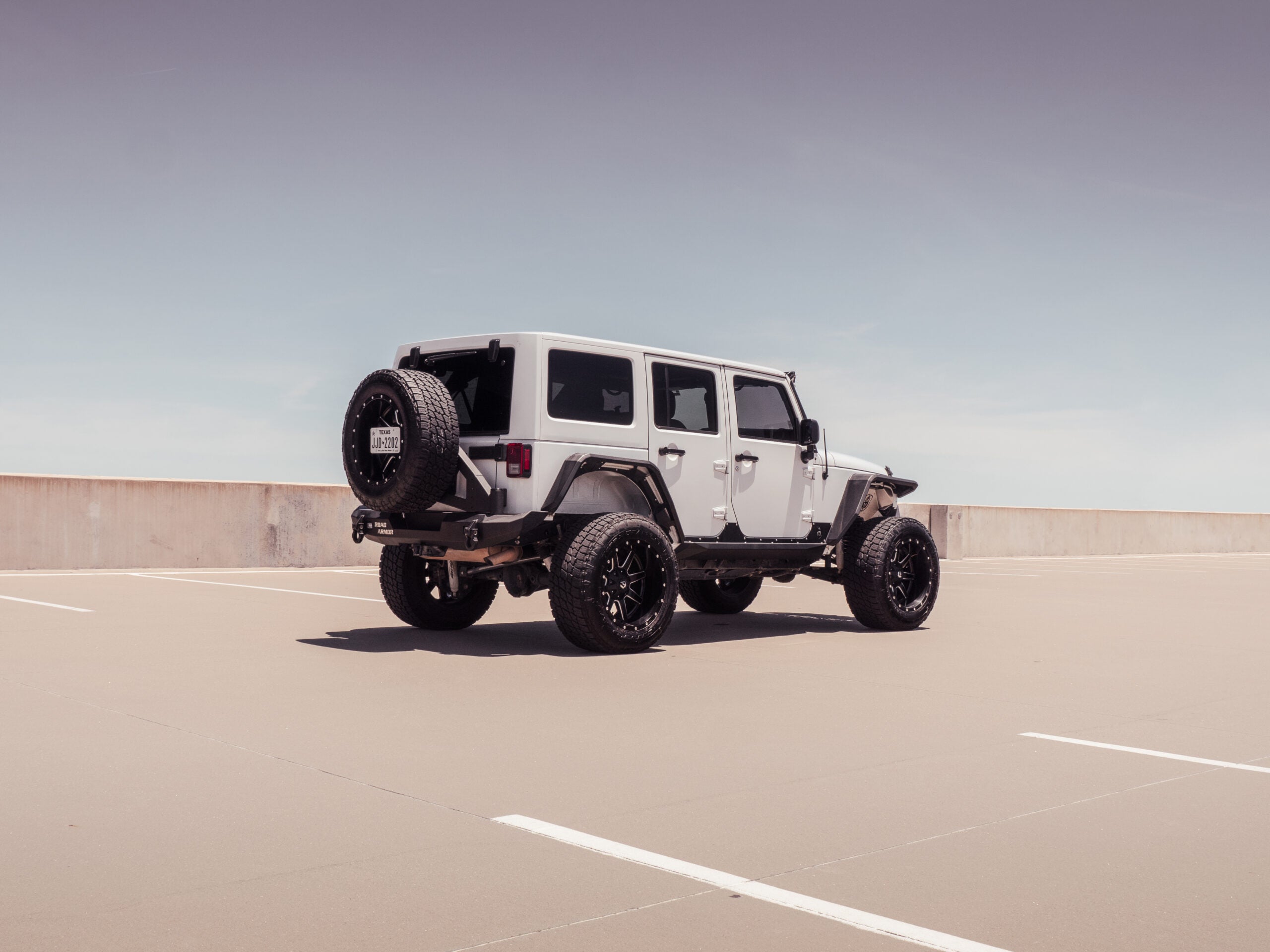 2007-2018 Jeep Jk Stealth Rear Bumper Mid-Width - Texture Black