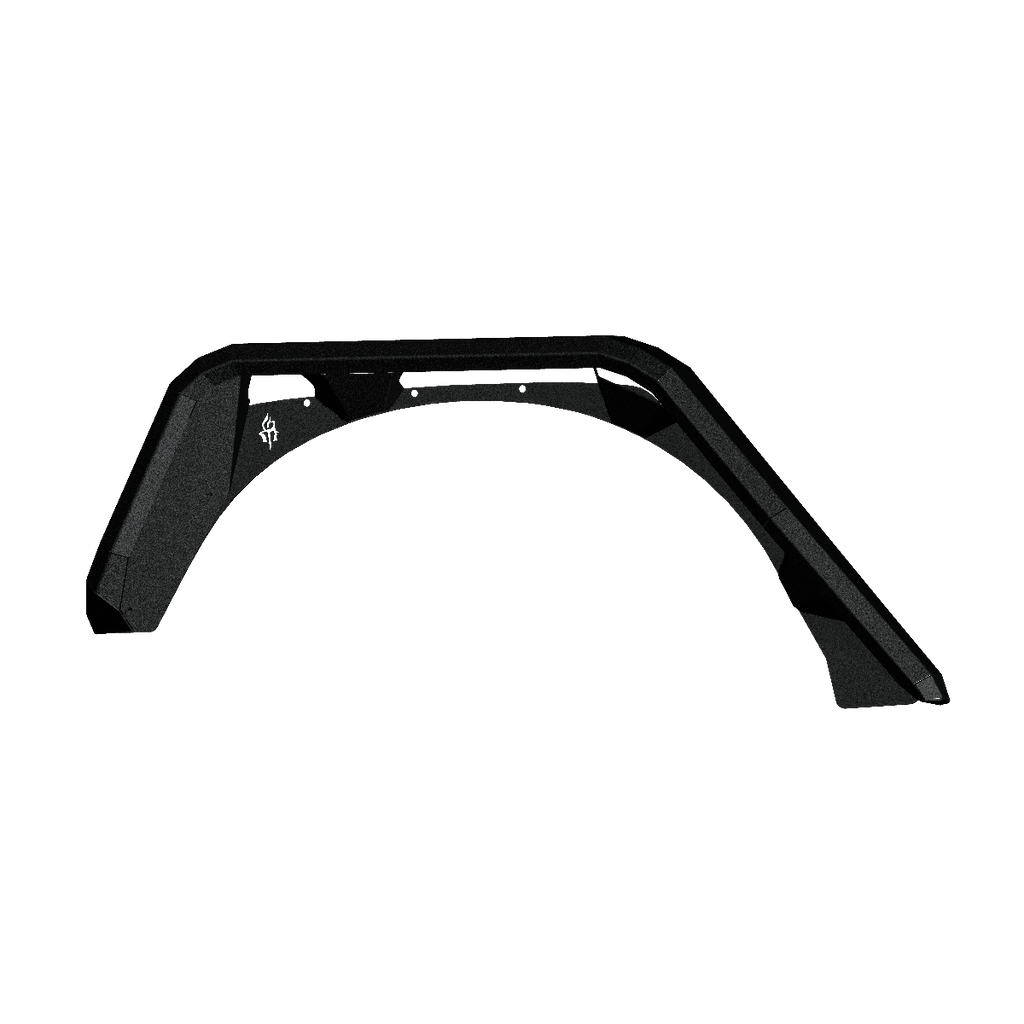 2007-2018 Jeep Jku Stealth Rear Fender Flare Body Armor (4 Door) - Texture Black