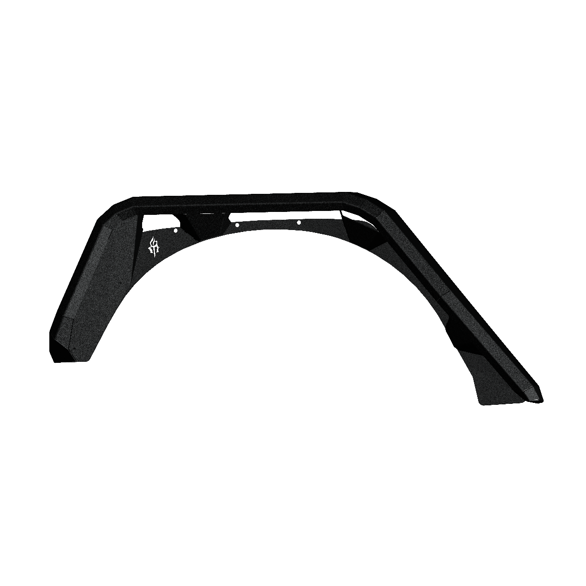 2007-2018 Jeep Jku Stealth Rear Fender Flare Body Armor (4 Door) - Texture Black