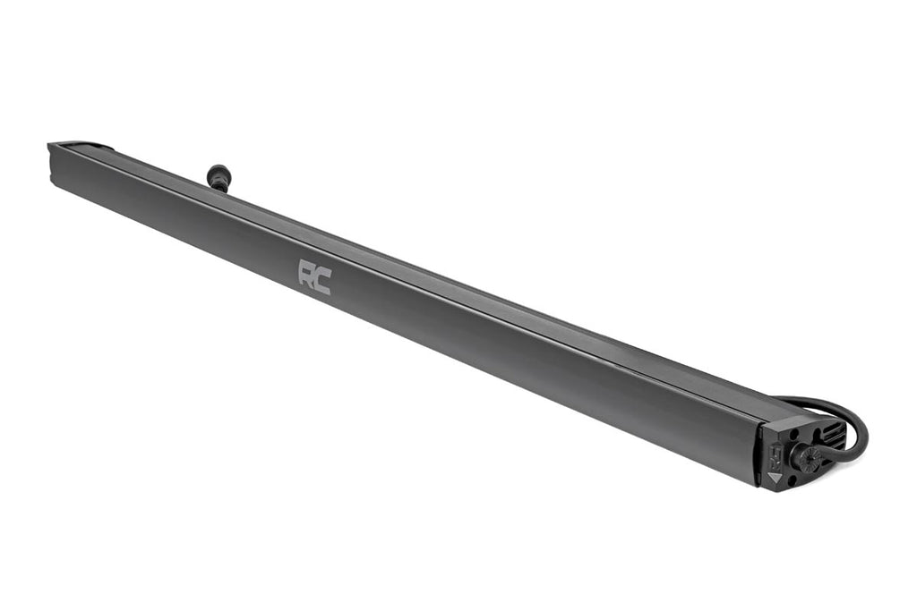 Rough Country Black Series LED Light Bar | Cool White DRL | 50 Inch | Single Row