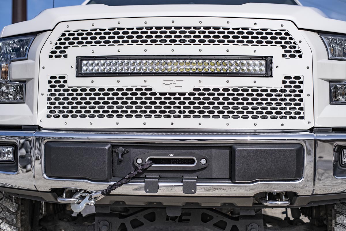 Rough Country Hidden Winch Mount | Ford F-150 2WD/4WD (2015-2020)