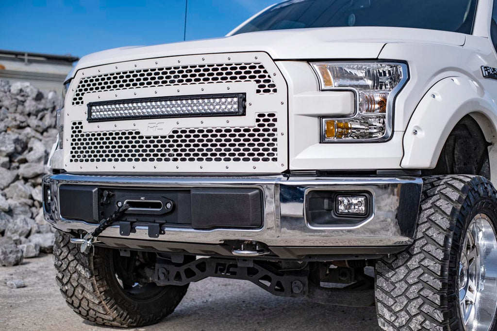 Rough Country Hidden Winch Mount | Ford F-150 2WD/4WD (2015-2020)