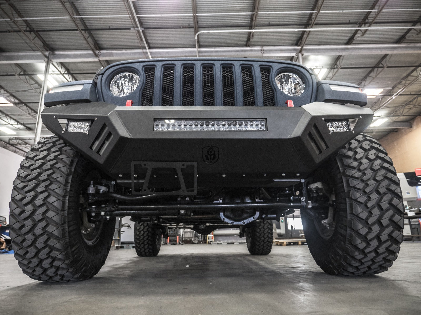 2018+ Jeep Jl Sport Spartan Front Bumper  - Texture Black