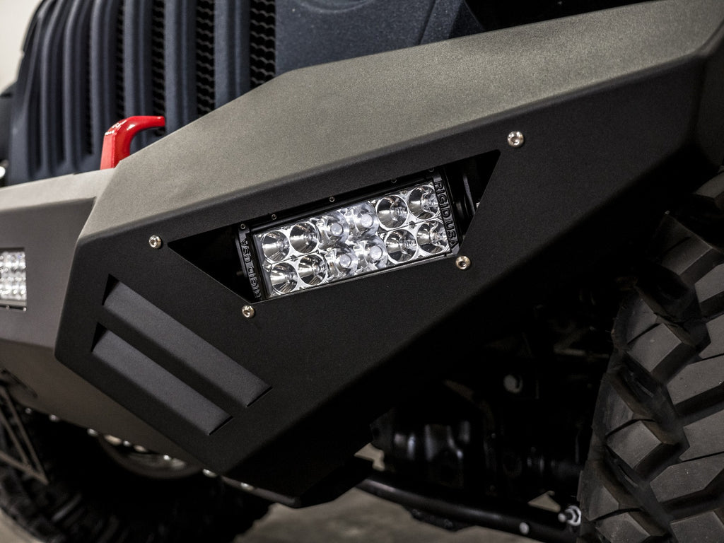 2018+ Jeep Jl Sport Spartan Front Bumper  - Texture Black