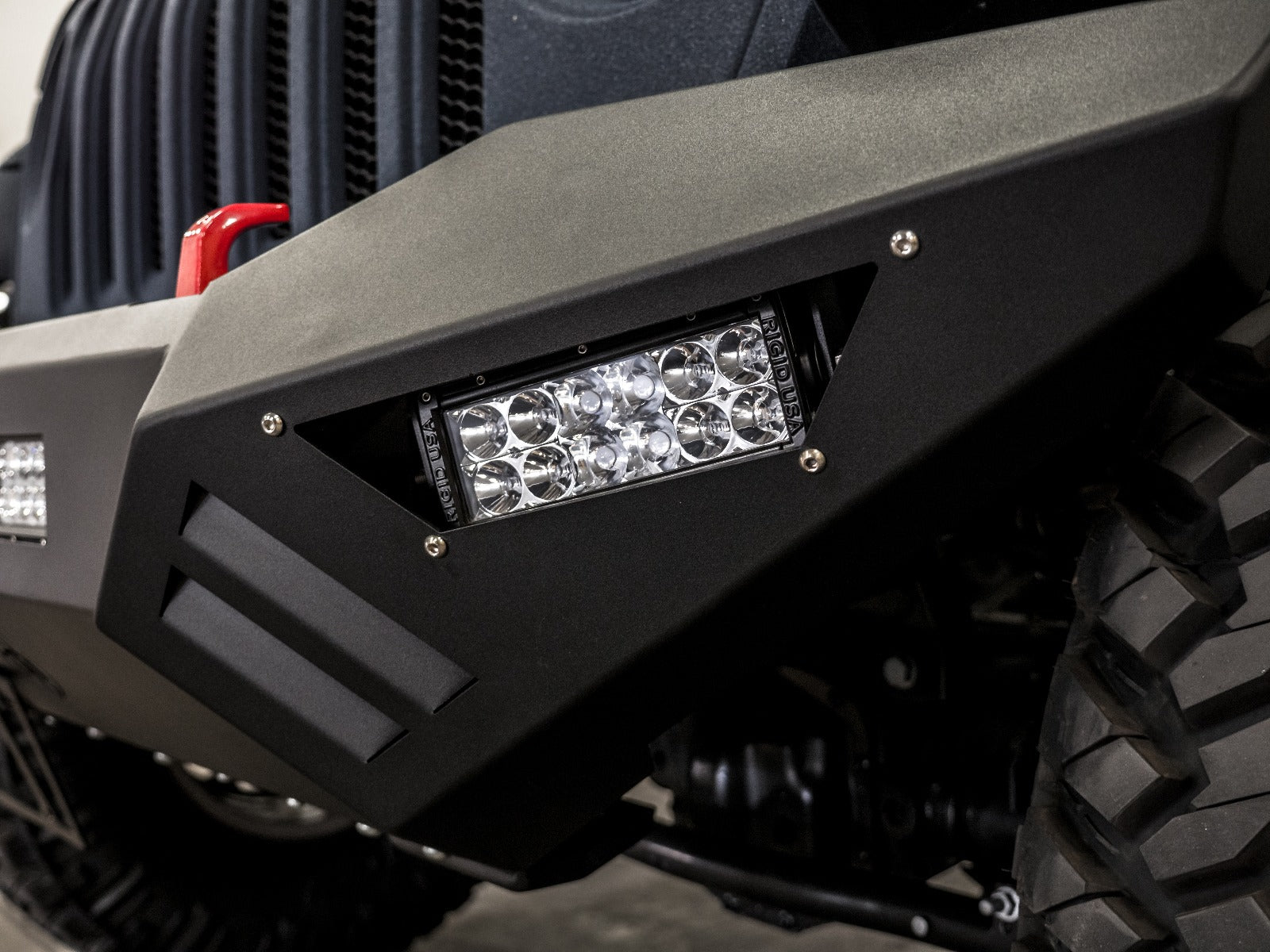 2018+ Jeep Jl Sport Spartan Front Bumper  - Texture Black