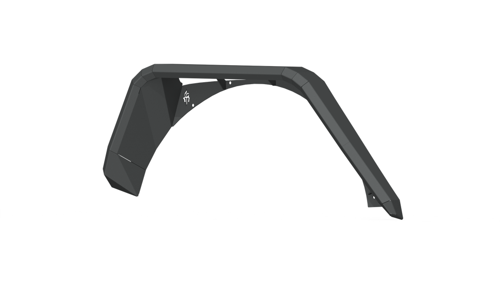 2018+ Jeep Jl Rubicon Stealth Rear Fender Flare Jl Body Armor - Texture Black