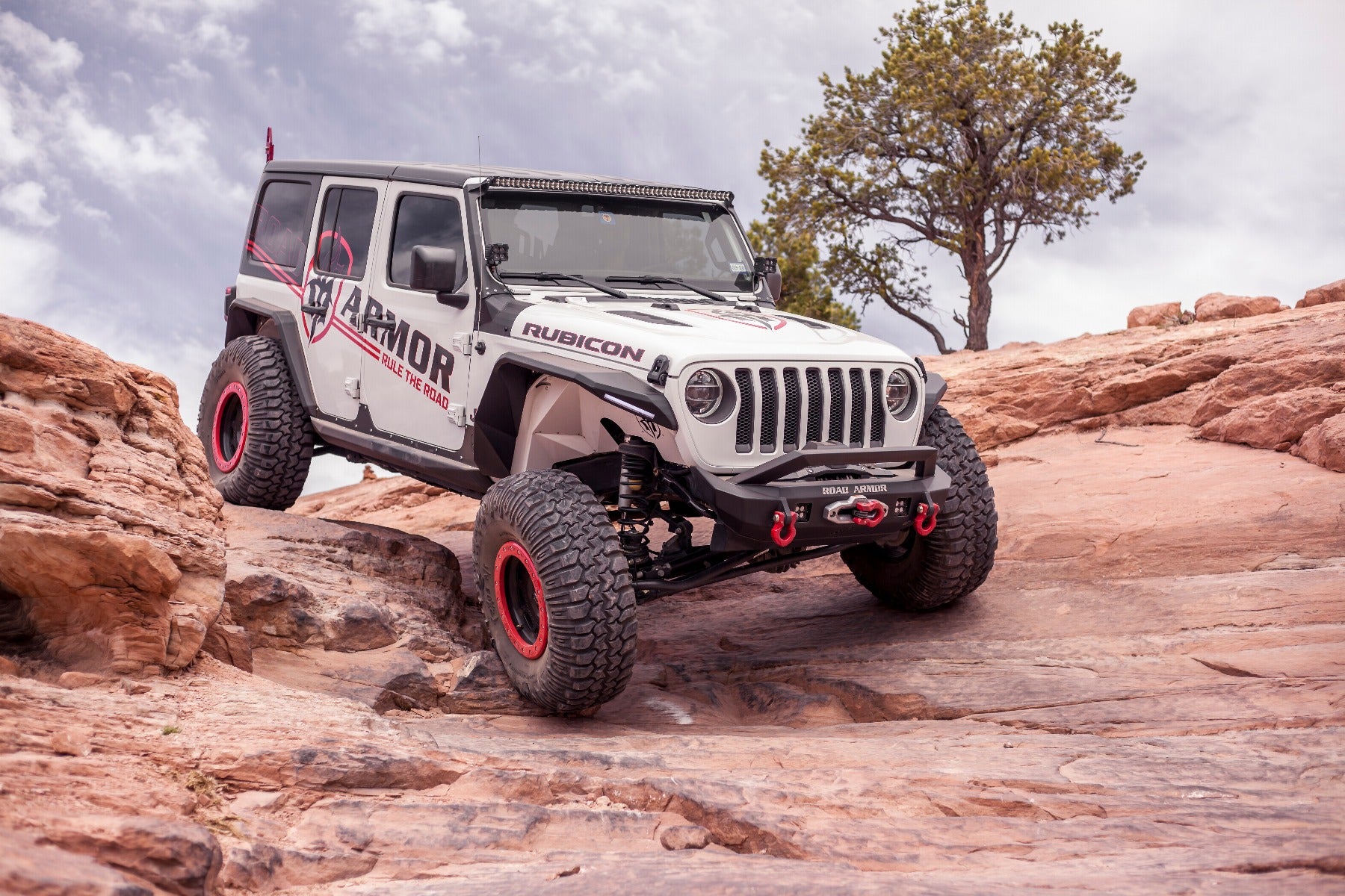 2018+ Jeep Jl Rubicon Stealth Jl Rocker Armor Panel And Guard (4 Door) - Texture Black