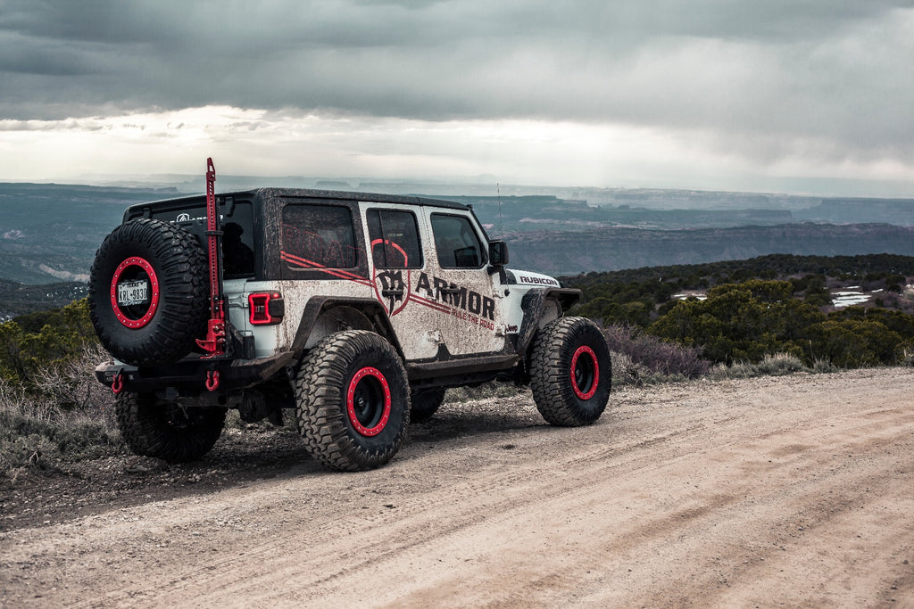 2018+ Jeep Jl Rubicon Stealth Jl Rocker Armor Panel And Guard (4 Door) - Texture Black