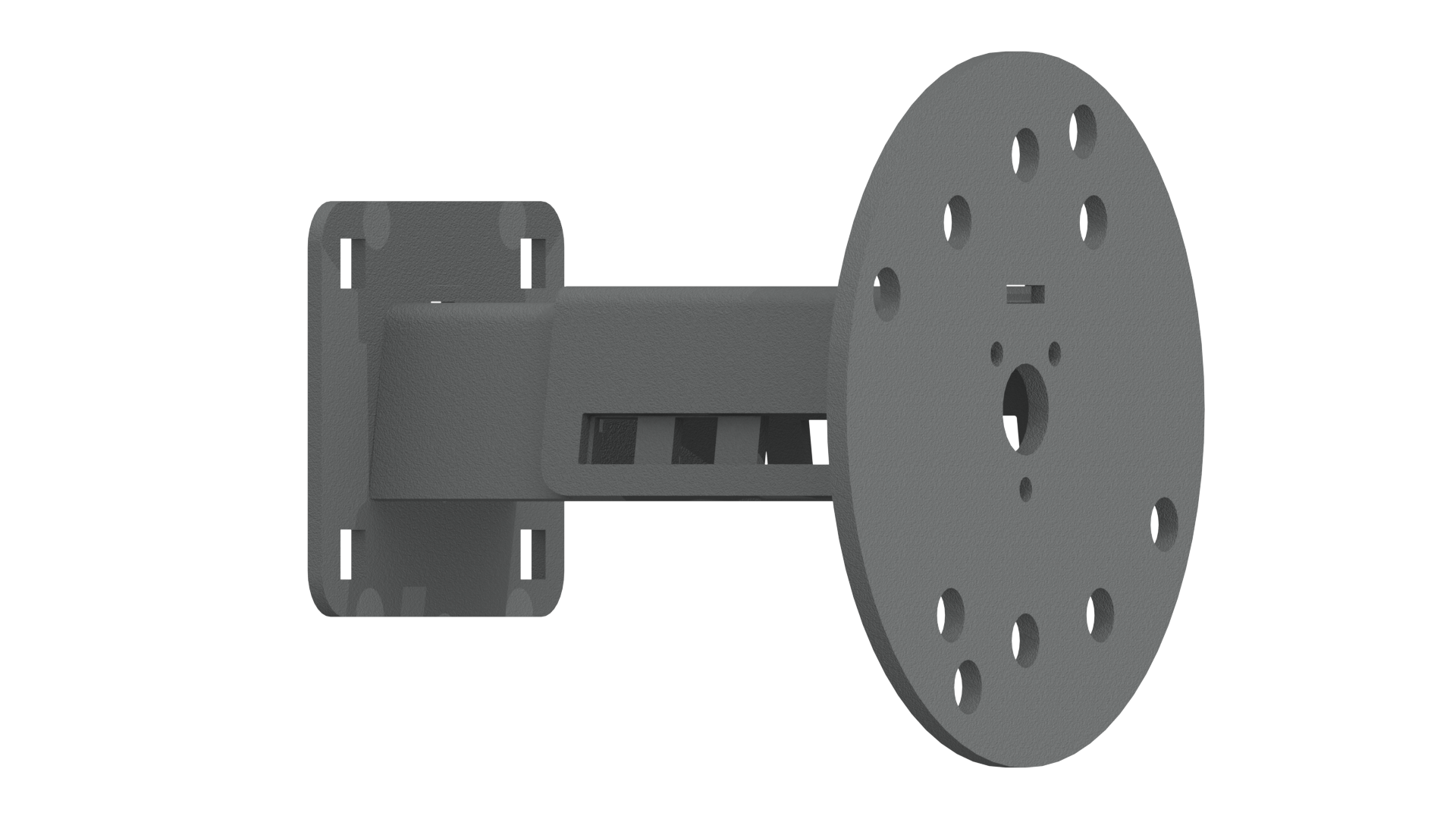 2007+ Jeep Jl Rubicon Stealth Rear Tire Carrier 8.5 Inch Extended Wheel Mount - Texture Black