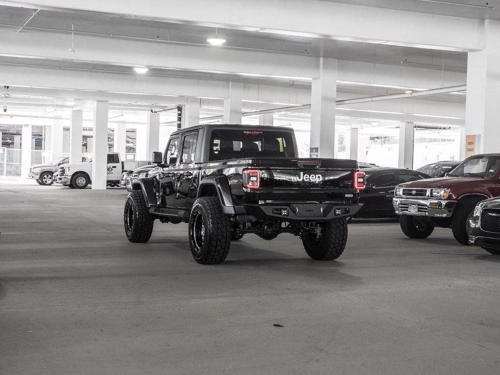 2020+ Jeep Jt Sport Spartan Rear Bumper  - Texture Black