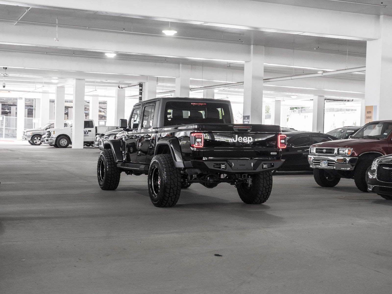 2020+ Jeep Jt Sport Spartan Rear Bumper  - Texture Black