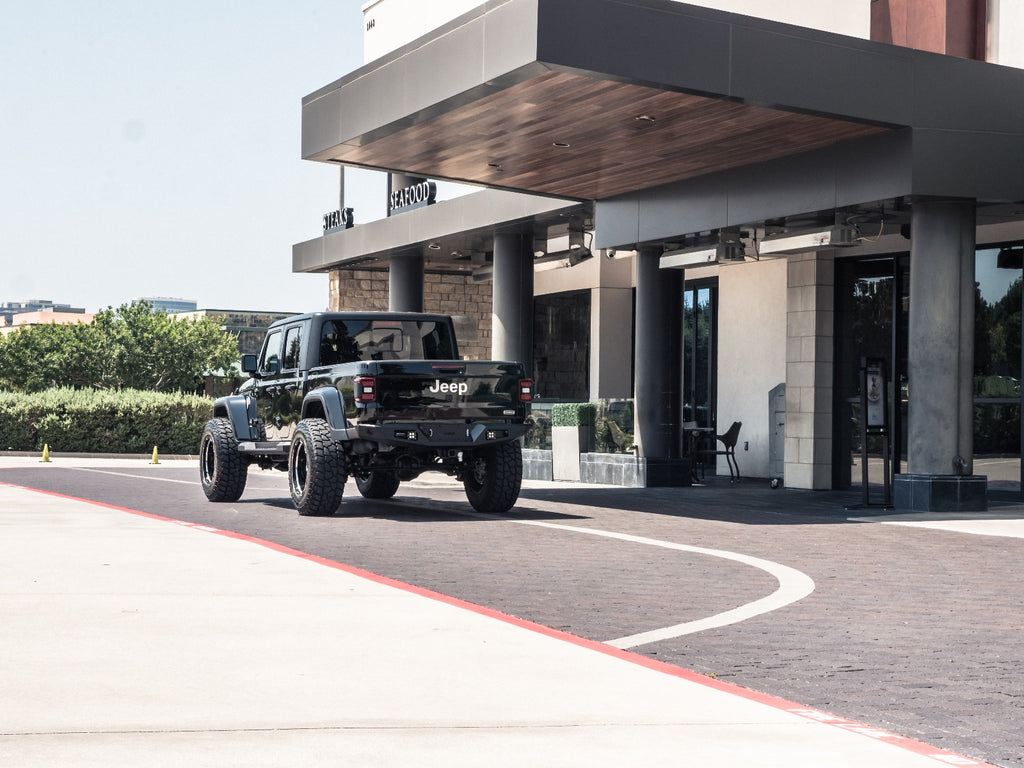 2020+ Jeep Jt Sport Spartan Rear Bumper  - Texture Black