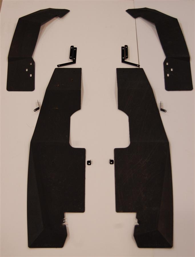 Trail Armor Rzr Xp 1000, Rzr4 Xp 1000, And Rzr Xp Turbo Eps Mud Flap Fender Extensions