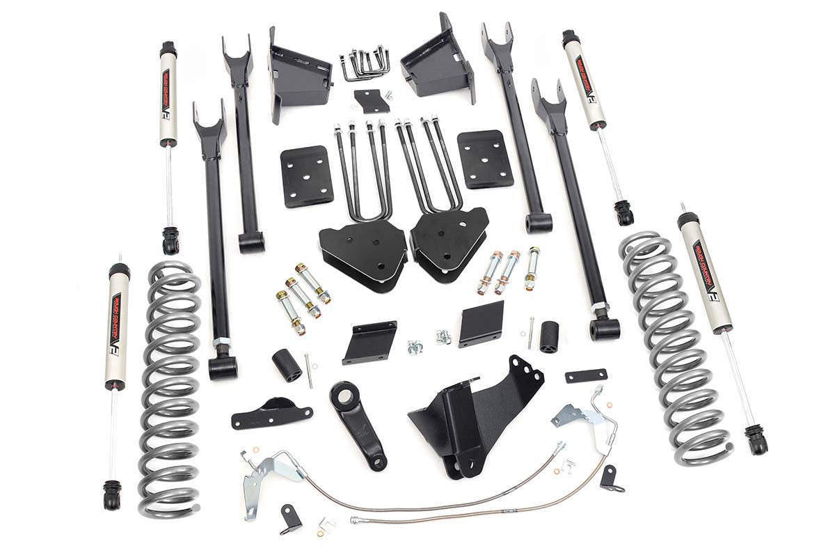 6 Inch Lift Kit | 4 Link | OVLD | V2 | Ford Super Duty 4WD (15-16)