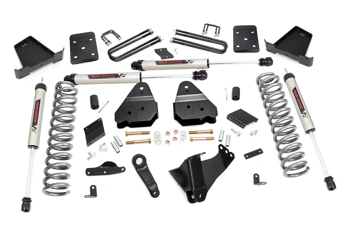 4.5 Inch Lift Kit | No OVLD | V2 | Ford Super Duty 4WD (2015-2016)