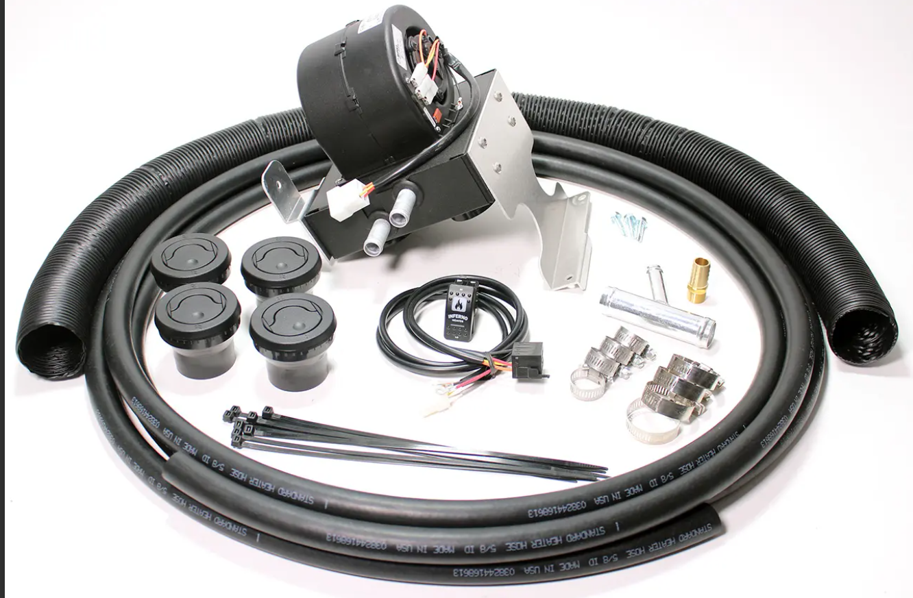 Inferno Cab Heater Kit With Defrost - 2017-Current Polaris Ranger 570 Full Size