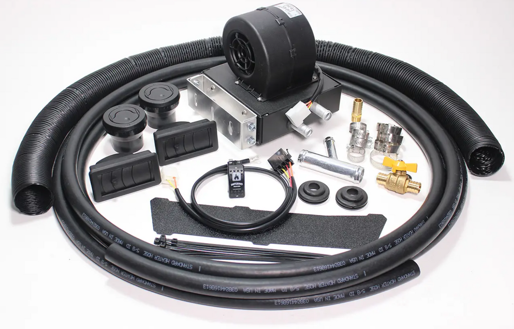 Inferno Cab Heater Kit With Defrost - 2015-2016 Polaris Ranger 570 Full Size