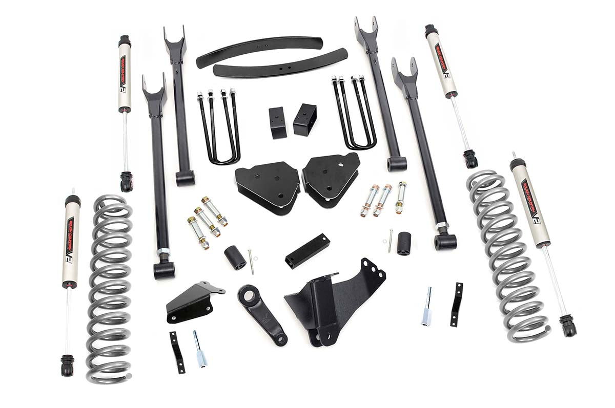 6 Inch Lift Kit | Gas | 4 Link | OVLDS | V2 | Ford Super Duty (05-07)