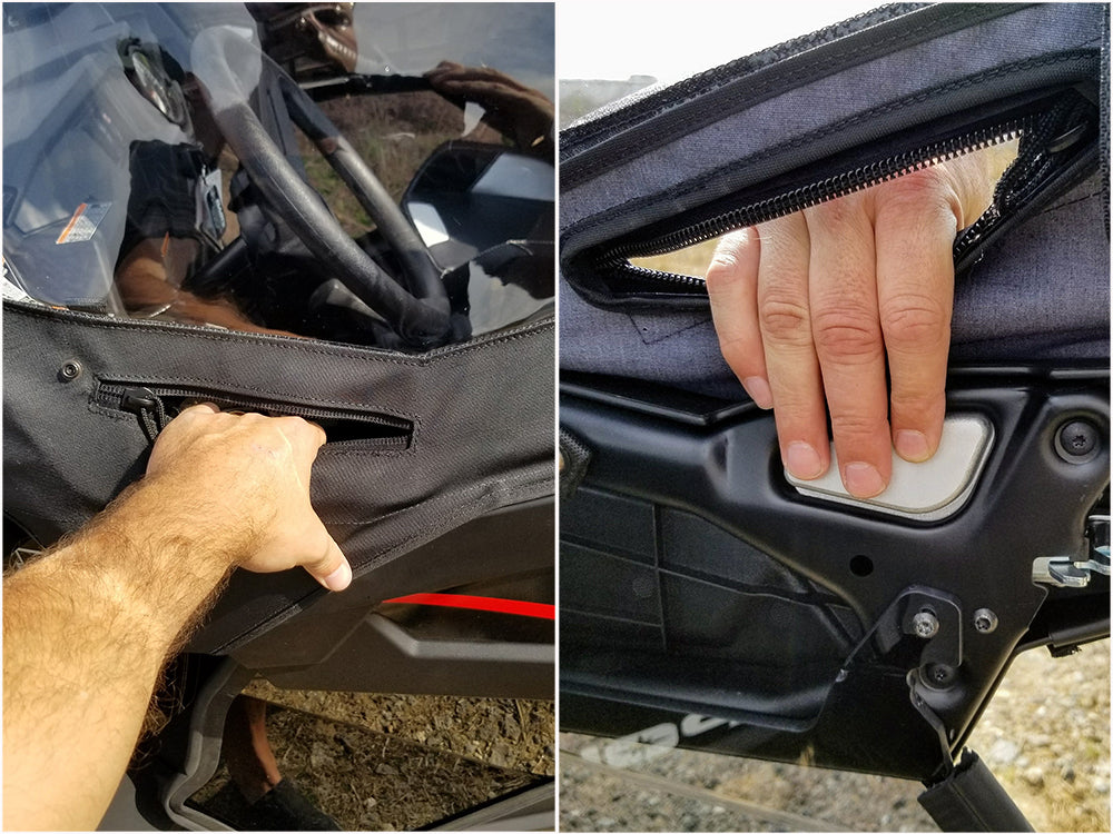 Polaris Rzr 900/1000 Framed Upper Door Kit By Spike
