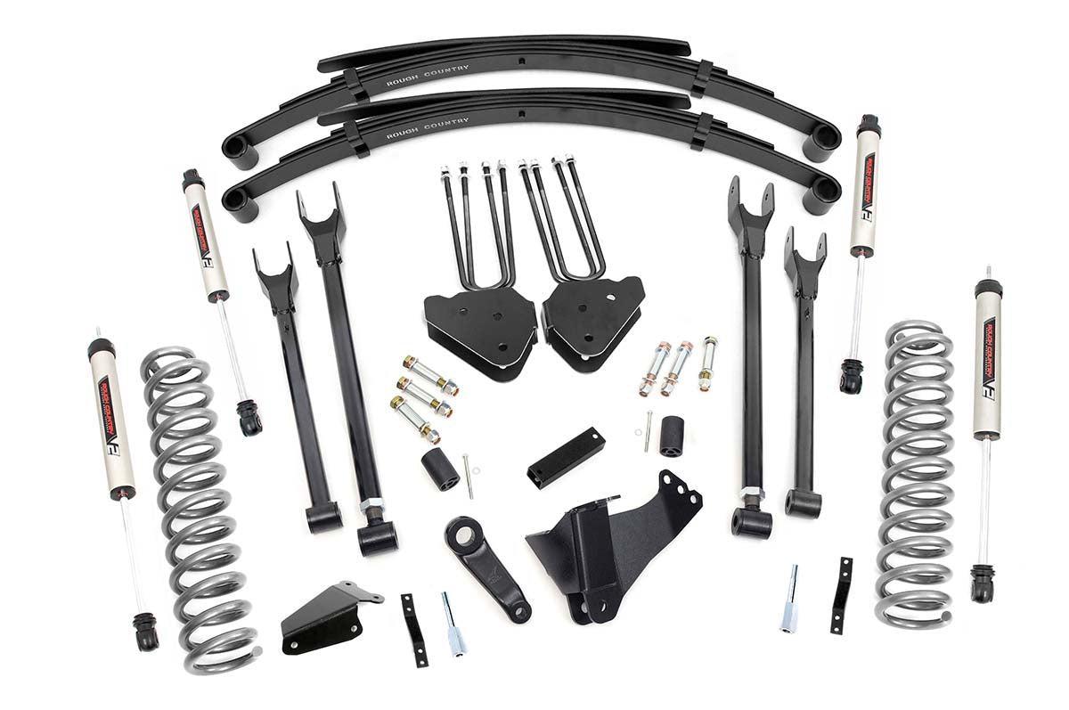 6 Inch Lift Kit | Diesel | 4 Link | RR Spring | V2 | Ford Super Duty (05-07)