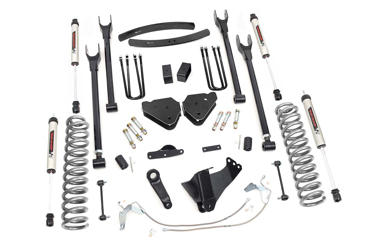 6 Inch Lift Kit | Diesel | 4 Link | V2 | Ford Super Duty 4WD (08-10)