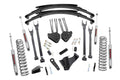 8 Inch Lift Kit | 4 Link | RR Springs | Ford Super Duty 4WD (05-07)