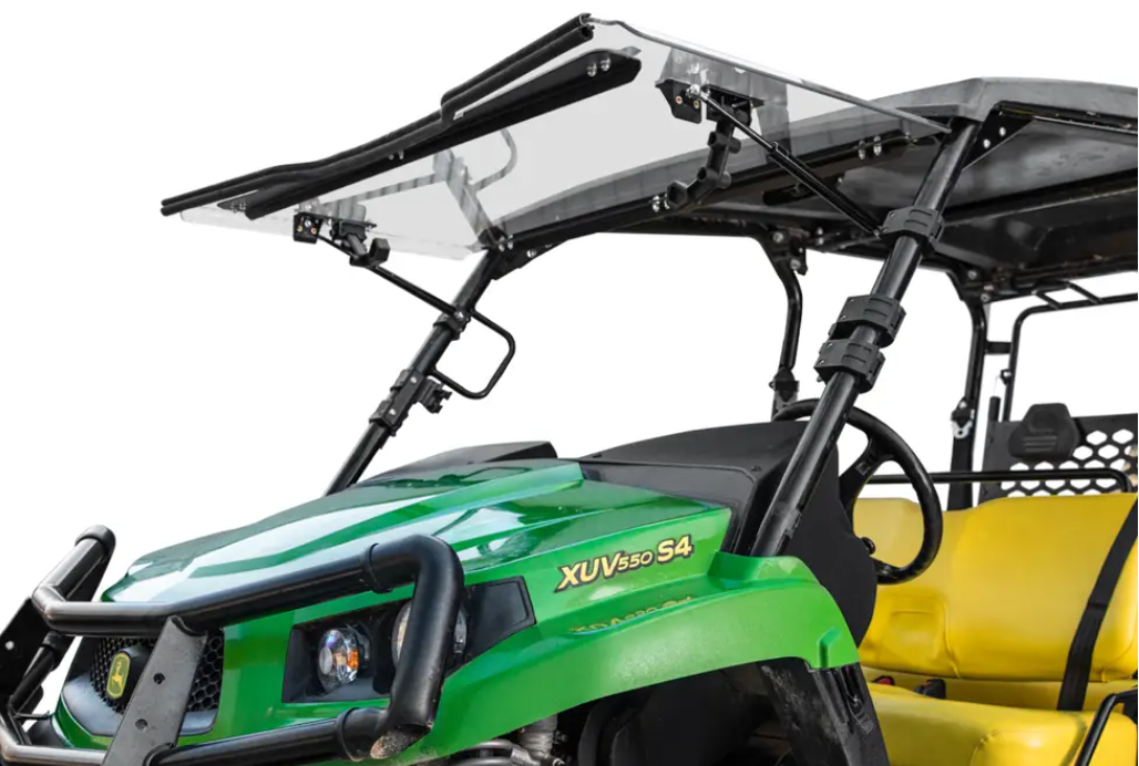 John Deere Gator XUV 550/560/590 Scratch Resistant Flip Up Windshield