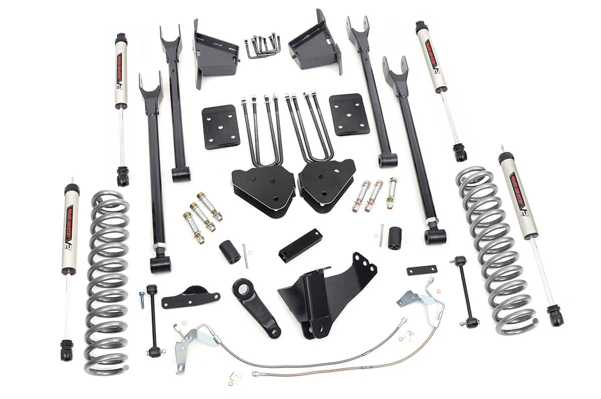 8 Inch Lift Kit | 4 Link | V2 | Ford Super Duty 4WD (2008-2010)