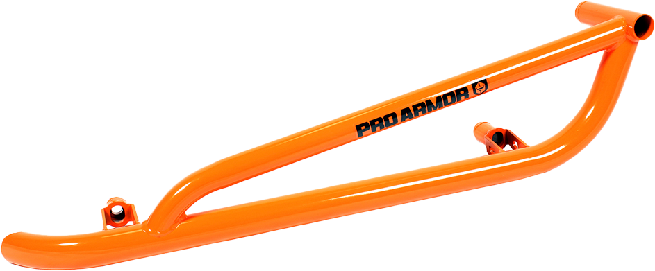 Pro Armor Tube Rock Sliders Orange 2014-21 Polaris Rzr 900/Xp 1000/Turbo
