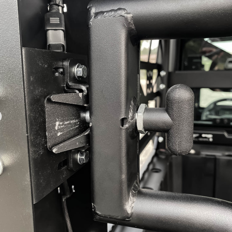 2018+ Polaris Ranger Ultimate Bed Rack (Black)
