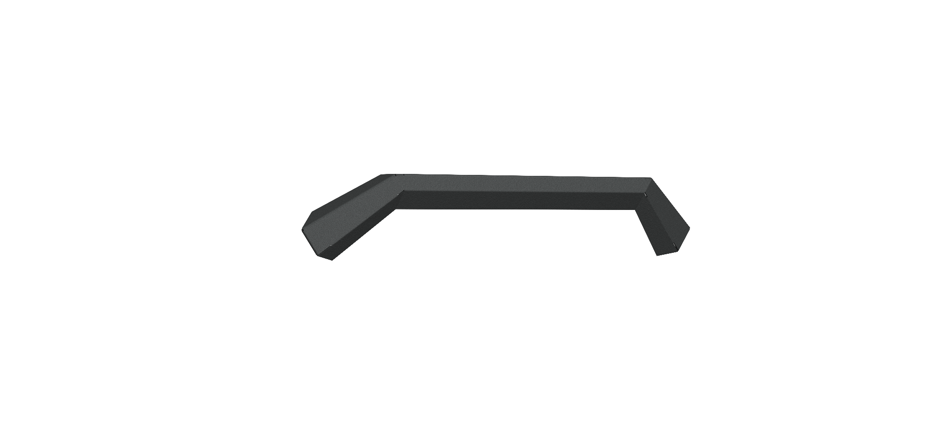 1999-2007 Ford F250 Spartan Front Bumper Bolt-On Accessory Sheet Metal Pre-Runner Guard Texture Black Road Armor