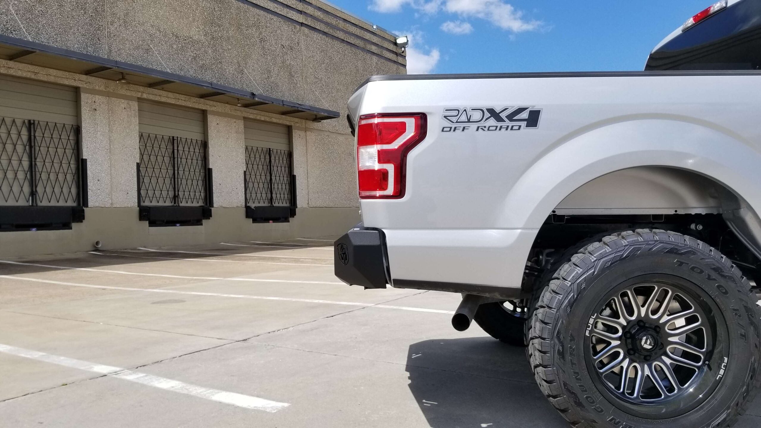 2015+ Ford F150 Spartan Rear Bumper Texture Black Road Armor