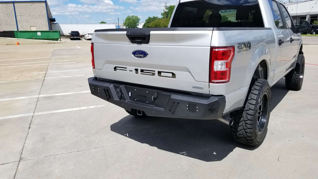 2015+ Ford F150 Spartan Rear Bumper Texture Black Road Armor