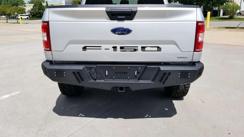 2015+ Ford F150 Spartan Rear Bumper Texture Black Road Armor