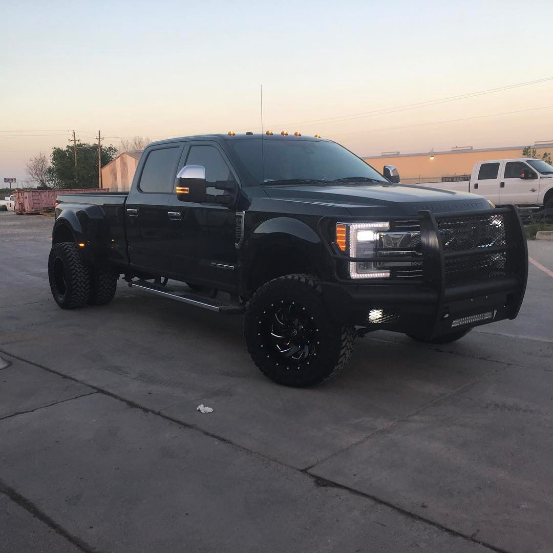 2017-2021 Ford F-250 Vaquero Front Non-Winch Bumper Full Guard - Texture Black