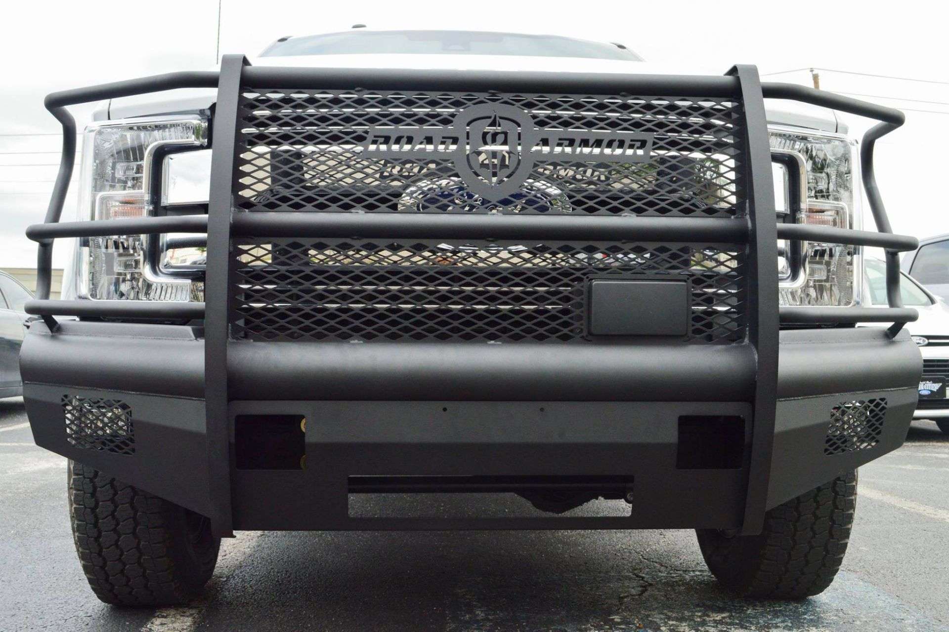 2017-2021 Ford F-250 Vaquero Front Non-Winch Bumper Full Guard - Texture Black