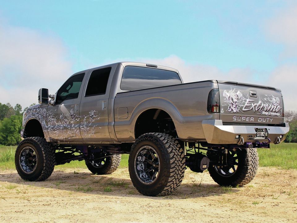 2008-2016 Ford F-250 Stealth Rear Winch Bumper - Texture Black Warn M8000 Or 9.5Xp