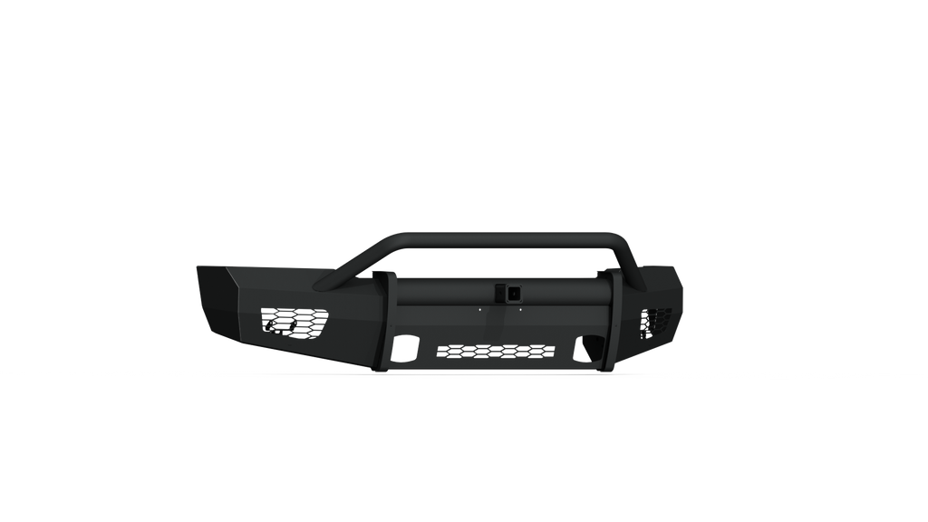 2018-2020 Ford F-150 Vaquero Front Non-Winch Bumper Pre-Runner Guard 2-In Receiver - Texture Black