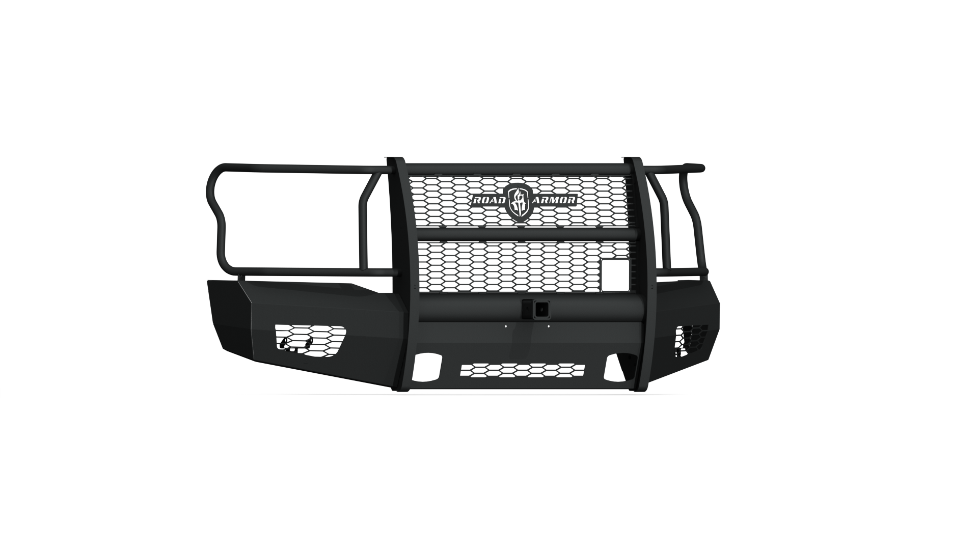 2018-2020 Ford F-150 Vaquero Front Non-Winch Bumper Full Guard 2-In Receiver - Texture Black