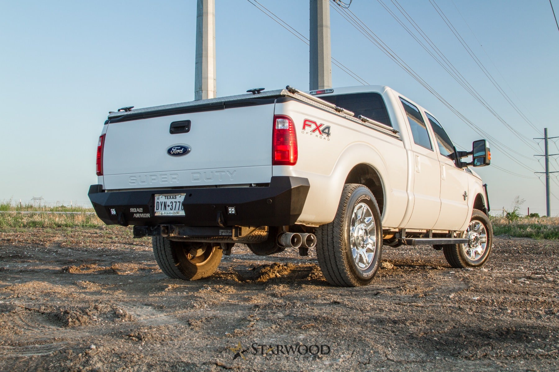 2008-2016 Ford F-250 Stealth Rear Winch Bumper - Texture Black Warn M8000 Or 9.5Xp