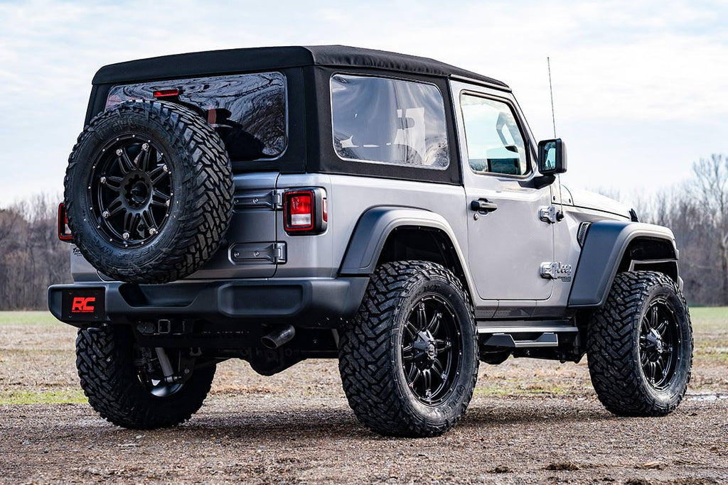 3.5 Inch Lift Kit | Adj LCA | FR D/S | Jeep Wrangler JL Rubicon (18-23)